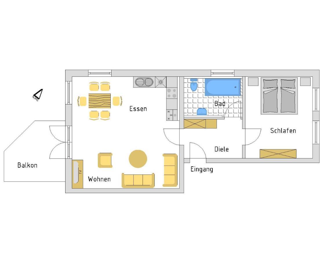 Haus Aquamarina - Fewo Mit Balkon Heringsdorf  Room photo